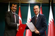 اردوغان برای دیدار با امیر قطر عازم دوحه شد 