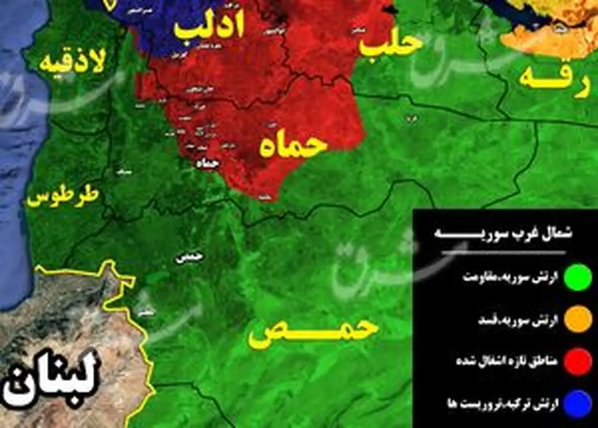 تروریست‌ها در آستانه ورود به نقاط مرکزی سوریه 
