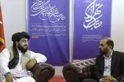 بازدید نمایندگان طالبان از نمایشگاه کتاب