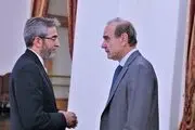 رایزنی علی باقری و انریکه مورا در نیویورک 