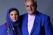 عکس همسر علی معلم در کنار مسیح