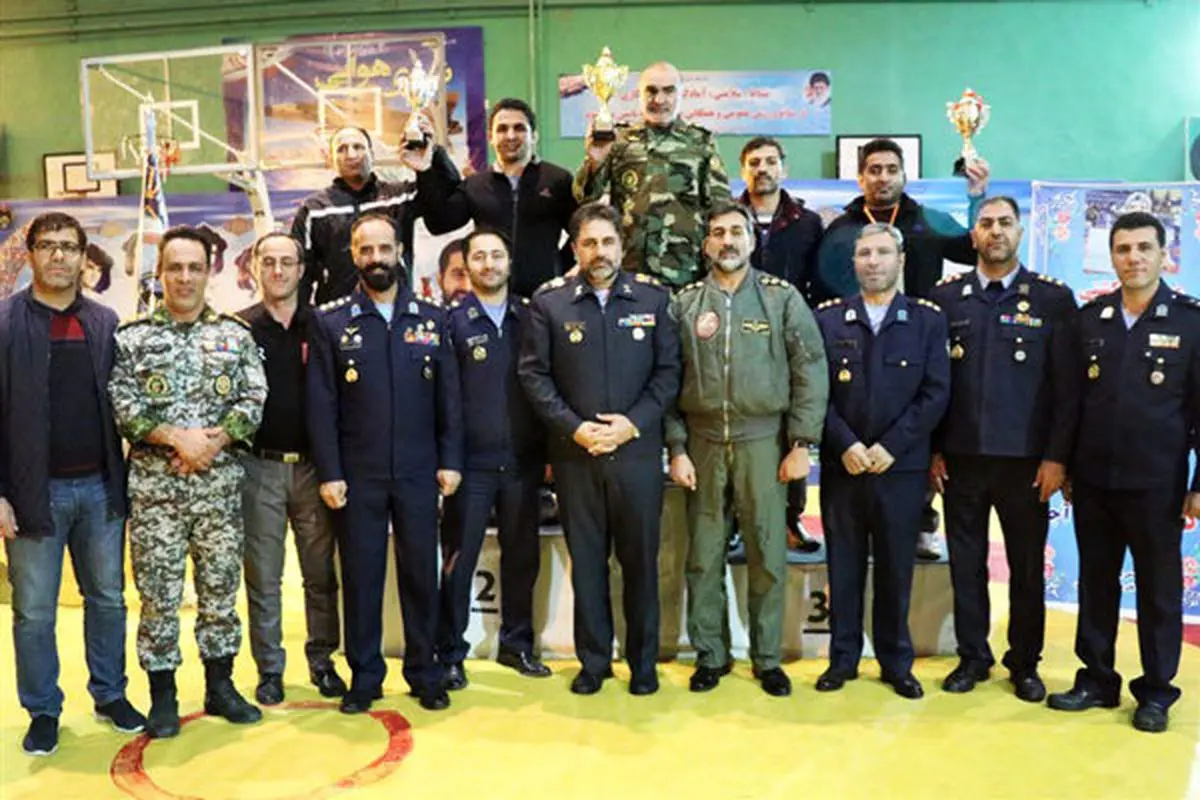 تیم نیرویزمینی قهرمان کشتی آزاد و فرنگی ارتش شد