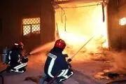 نجات ۴۰ نفر از آتش سوزی در یک مجتمع مسکونی
