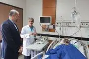 عیادت امیرعبداللهیان از دیپلمات سوری که در حمله رژیم صیهونیستی به سفارت ایران مجروح شد