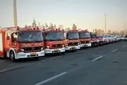 استقرار ده‌ها آتش‌نشان تهرانی در مرزهای سه‌گانه