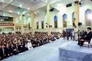 تصاویر; دیدار اجلاس جوانان و بیداری اسلامی با رهبر انقلاب