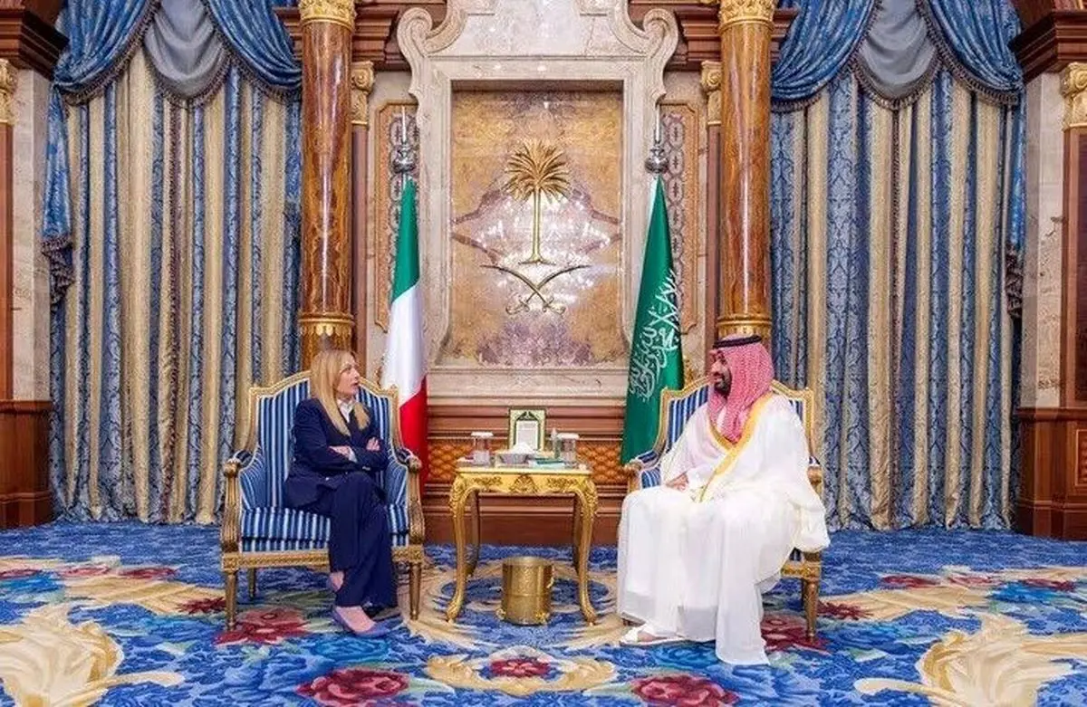 دیدار بن سلمان با ملونی در جده