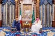 دیدار بن سلمان با ملونی در جده