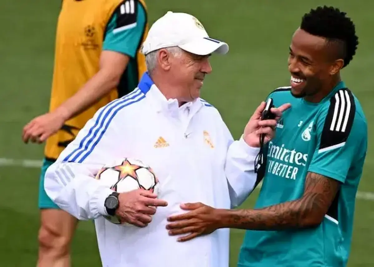 حرکت زیبای آنچلوتی برای دو بازیکن رئال