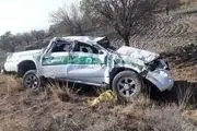 
فوت ۲ مامور فراجا در پی واژگونی خودرو پلیس
