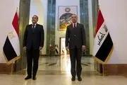 امضا 15 توافق در نخستین نشست کمیته عالی مشترک مصری ـ عراقی
