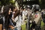 واکنش ایران به سرکوب اعتراضات دانشجویی در آمریکا 