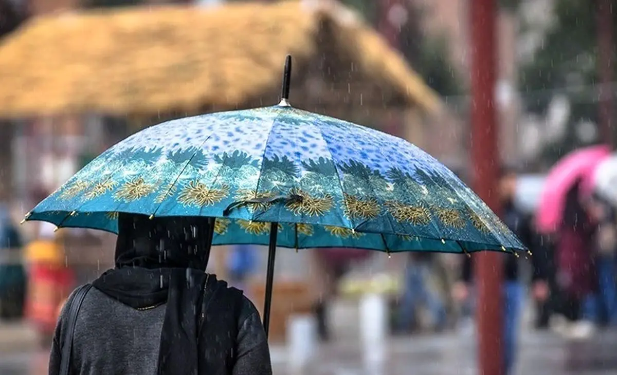 بارش باران در 13 استان کشور