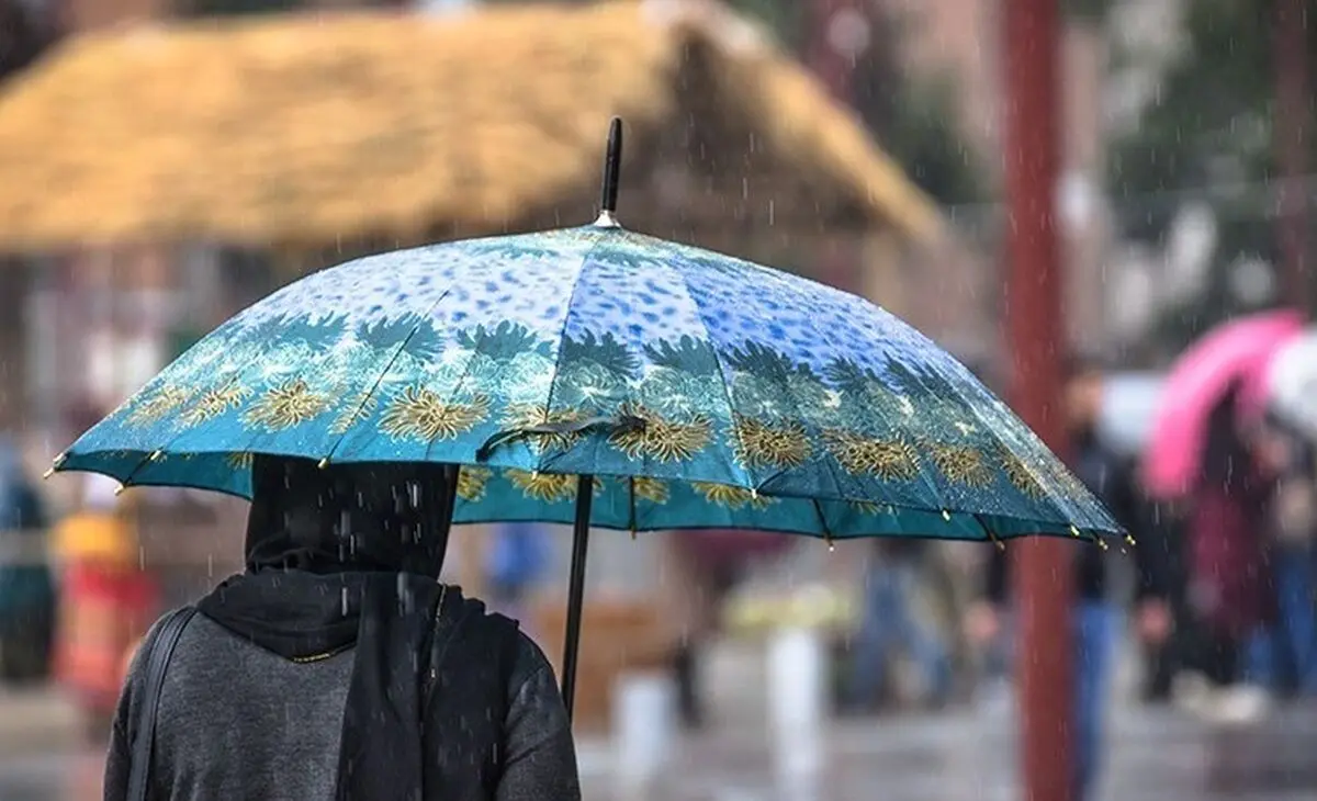 بارش باران در 13 استان کشور