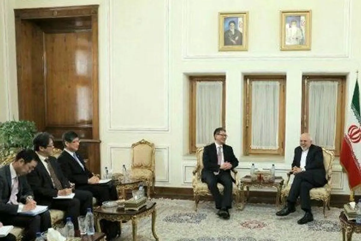دیدار معاون وزیر خارجه ژاپن با ظریف