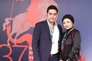 نیوشا ضیغمی و همسرش روی فرش قرمز جشنواره مسکو +تصاویر