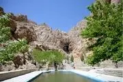 طراوت «آبشار لادر» خمینی شهر/ تصاویر