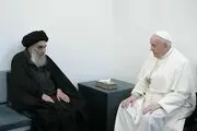 موضع گیری بی‌نظیر آیت‌الله سیستانی در برابر پاپ