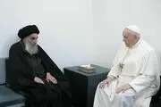 موضع گیری بی‌نظیر آیت‌الله سیستانی در برابر پاپ