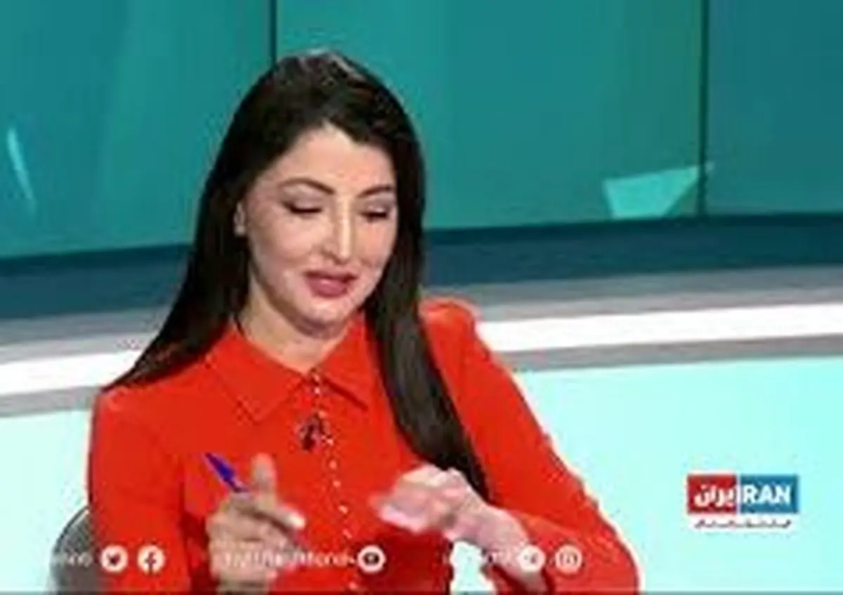 صوت افشا شده از «سیما ثابت» مجری شبکه اینترنشنال +فیلم