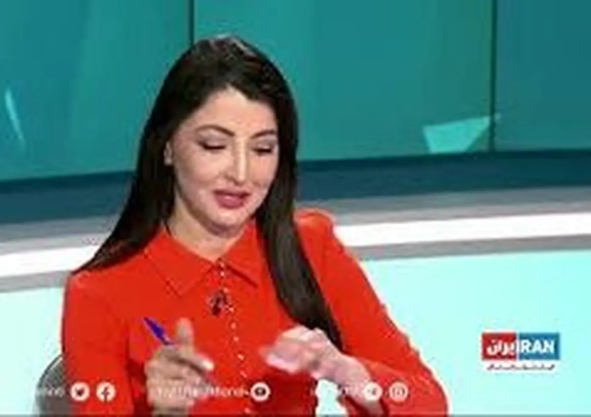 صوت افشا شده از «سیما ثابت» مجری شبکه اینترنشنال +فیلم