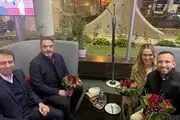 تصویری از همسر محجبه بازیکن خارجی پرسپولیس