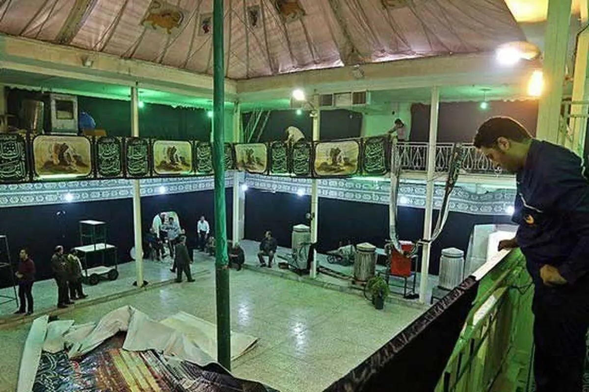 شبکه 1 میزبان «تکیه نفرآباد» 
