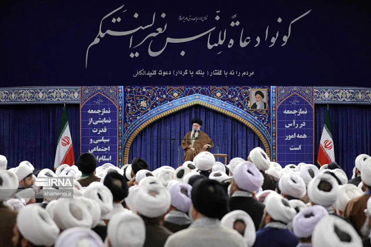 دیدار رهبر معظم انقلاب با ائمه جمعه سراسر کشور/ گزارش تصویری