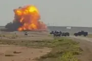 ارتش سوریه پهپاد تروریست‌ها را منهدم کرد