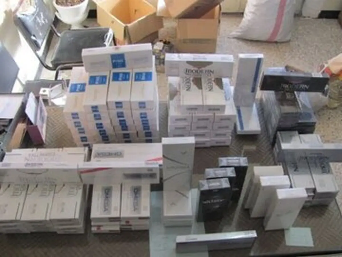 کشف ۹۰۰ هزار نخ سیگار قاچاق
