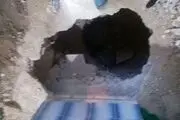 حفر تونل برای سرقت از یک امامزاده +تصاویر
