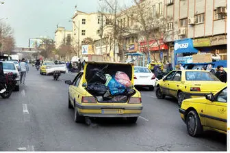 ببینید| حمل بار با تاکسی ممنوع است؛ متخلفان جریمه می‌شوند