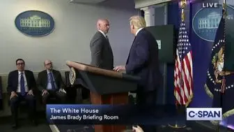 تیراندازی در کاخ سفید نشست خبری ترامپ را قطع کرد