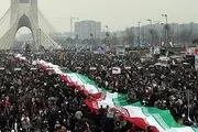  حضور گسترده و میلیونی ایرانیان در جشن 45 سالگی انقلاب / دشمنان 