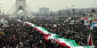  حضور گسترده و میلیونی ایرانیان در جشن 45 سالگی انقلاب / دشمنان "کیش و مات" شدند 