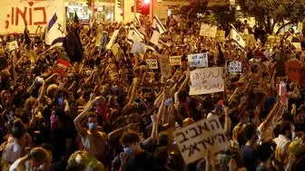 تظاهرات علیه نتانیاهو در اراضی اشغالی