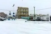 100 روستای ورزقان در محاصره برف و کولاک 