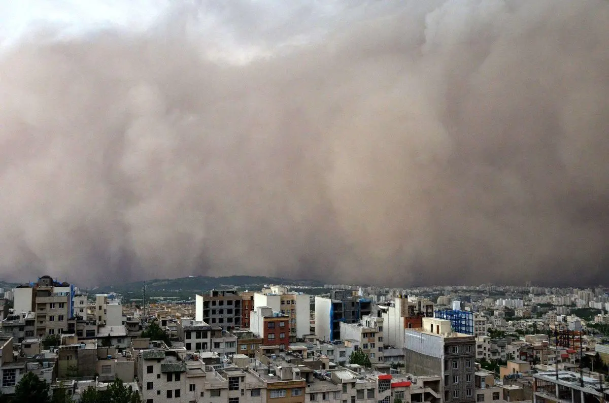 هشدار به ساکنان جنوب تهران؛ تندباد در راه است
