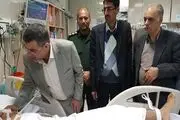 حریرچی از مصدومین حادثه تروریستی زاهدان عیادت کرد+ تصاویر