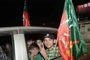حزب تحریک انصاف پاکستان جشن پیروزی گرفت/ عکس
