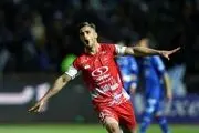 گل اول پرسپولیس به سپاهان توسط علیپور