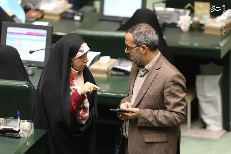 حواشی امروز صحن علنی مجلس/گزارش تصویری