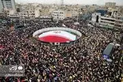 عکسی بی نظیر از راهپیمایی امروز روز قدس در تهران
