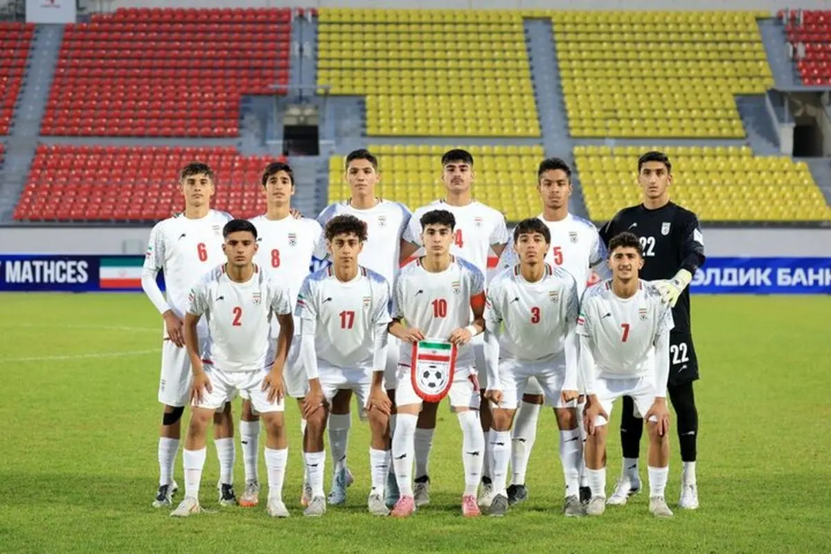فهرست ۲۳ نفره تیم فوتبال نوجوانان ایران