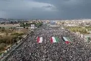 تصاویری از اجتماع میلیونی مردم یمن در محکومیت ترور رهبر شهید انقلاب اسلامی 