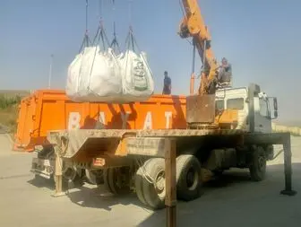 صادرات کارخانه سیمان پیوند گلستان به آسیای میانه از سر گرفته شد + تصاویر