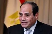 سیسی: سرطان تروریسم برای چپاول مصر در تلاش است
