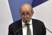  اظهارات ضد ایرانی لودریان 