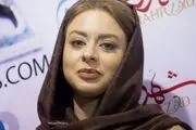 خانم بازیگر  و یادی از اشک و سکوت/ عکس