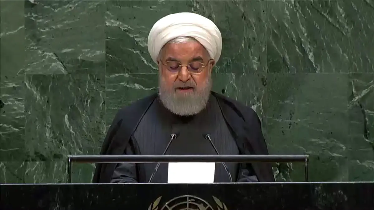 سخنان رییس جمهوری در نشست مجمع عمومی سازمان ملل/ فیلم کامل